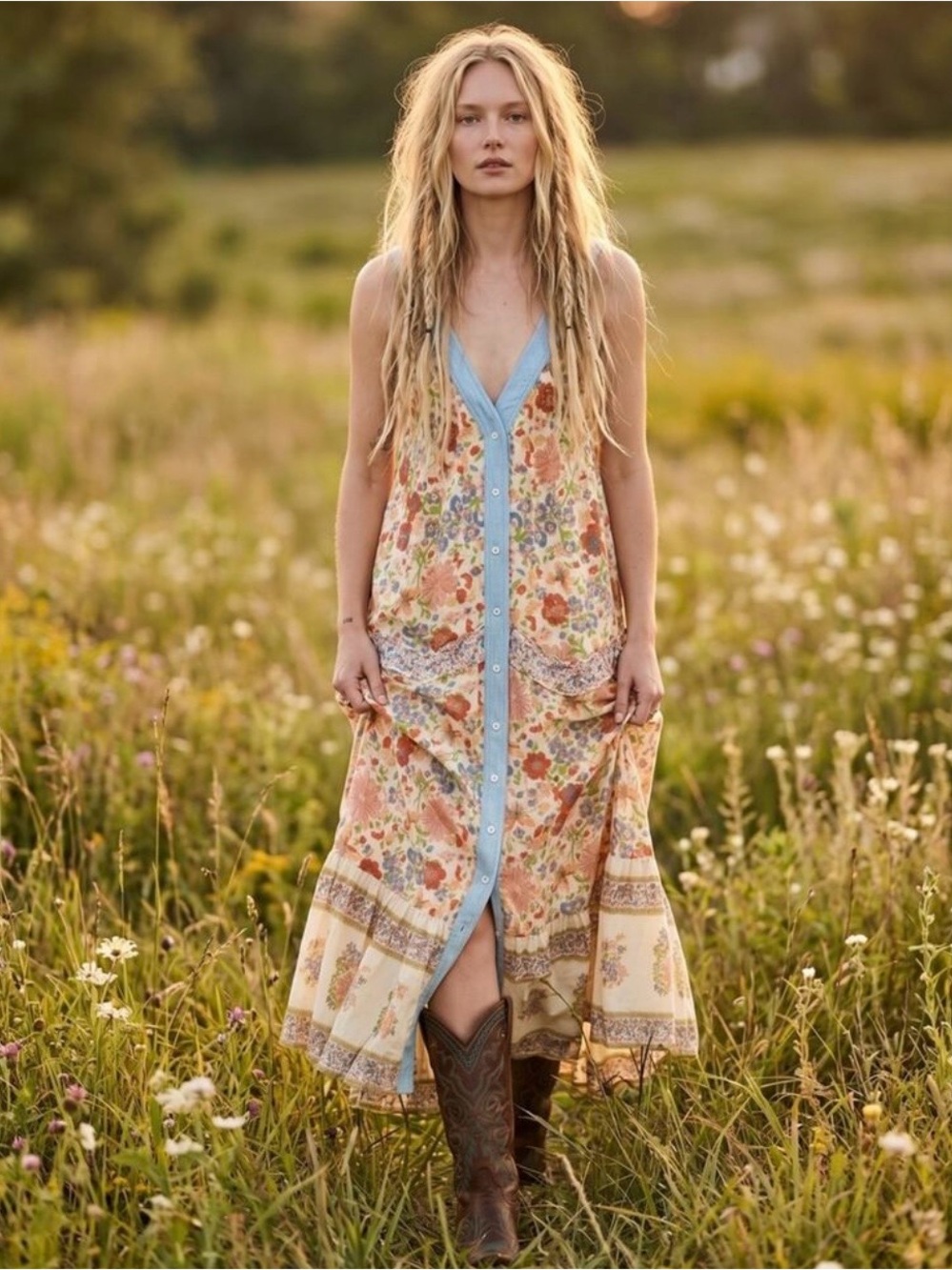 Free People Kelso Maxi Dress